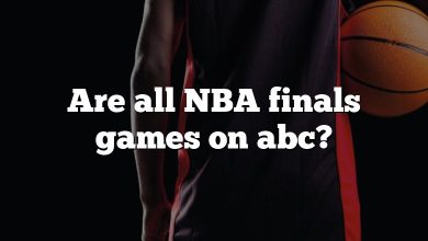 Are all NBA finals games on abc?