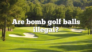 Are bomb golf balls illegal?