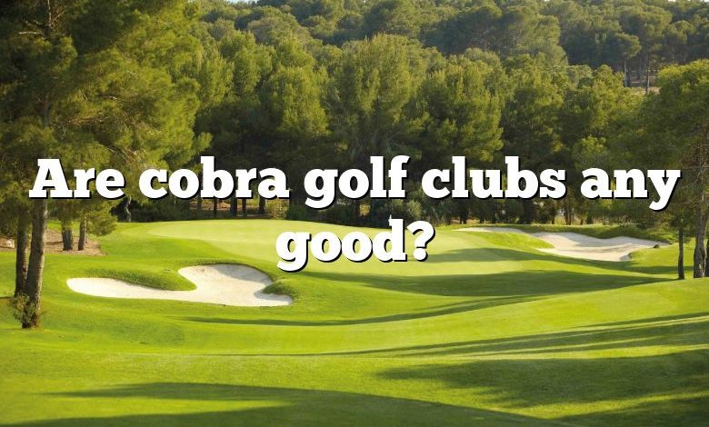 Are cobra golf clubs any good?