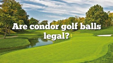 Are condor golf balls legal?