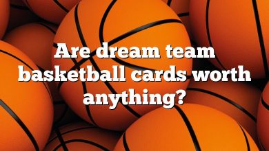 Are dream team basketball cards worth anything?