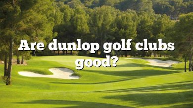 Are dunlop golf clubs good?