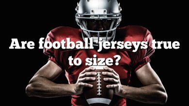 Are football jerseys true to size?