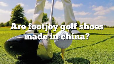 Are footjoy golf shoes made in china?