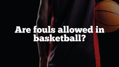 Are fouls allowed in basketball?