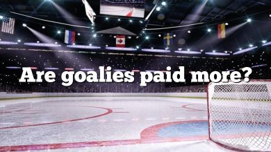 Are goalies paid more?