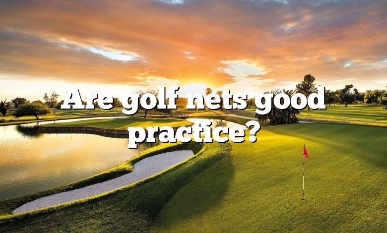 Are golf nets good practice?