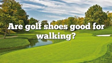 Are golf shoes good for walking?