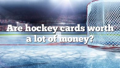 Are hockey cards worth a lot of money?