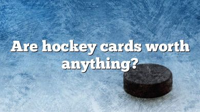 Are hockey cards worth anything?