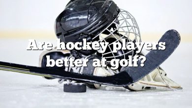 Are hockey players better at golf?