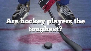 Are hockey players the toughest?