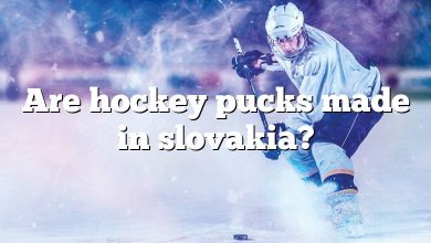 Are hockey pucks made in slovakia?