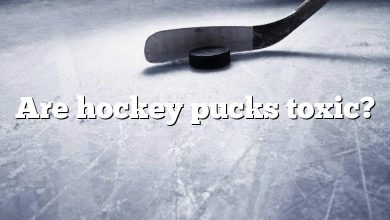 Are hockey pucks toxic?