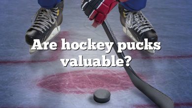 Are hockey pucks valuable?