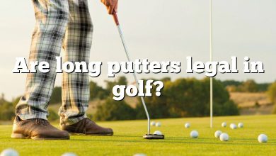 Are long putters legal in golf?