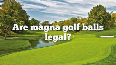 Are magna golf balls legal?