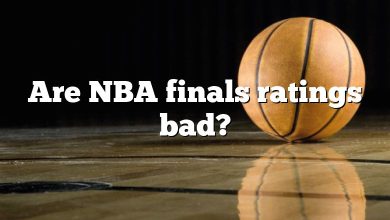 Are NBA finals ratings bad?
