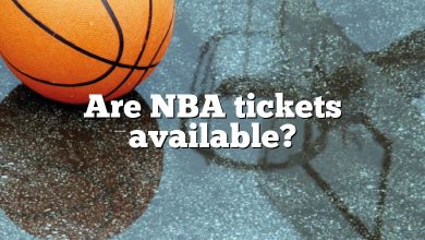 Are NBA tickets available?