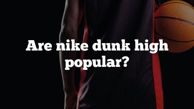 Are nike dunk high popular?