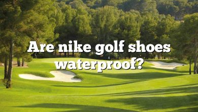 Are nike golf shoes waterproof?