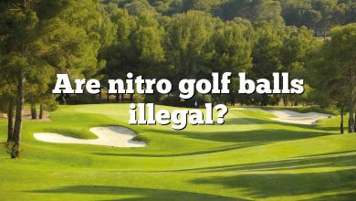 Are nitro golf balls illegal?