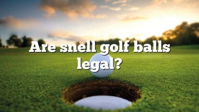 Are snell golf balls legal?