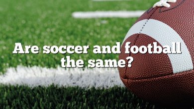 Are soccer and football the same?