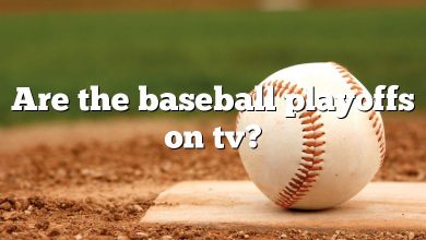 Are the baseball playoffs on tv?