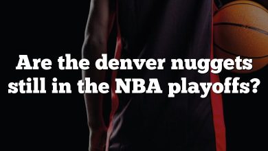 Are the denver nuggets still in the NBA playoffs?