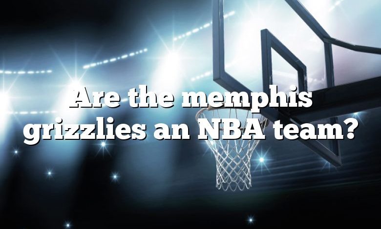 Are the memphis grizzlies an NBA team?