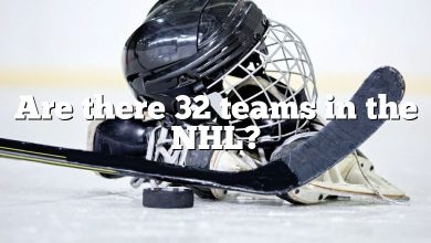 Are there 32 teams in the NHL?