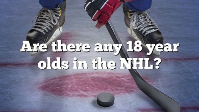 Are there any 18 year olds in the NHL?