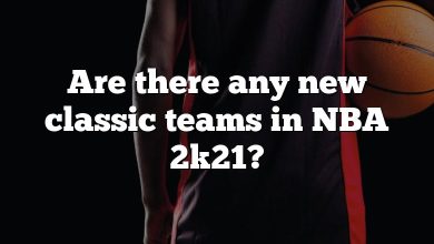 Are there any new classic teams in NBA 2k21?