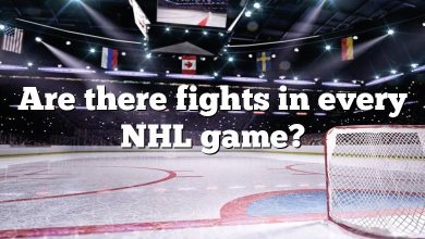 Are there fights in every NHL game?