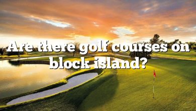 Are there golf courses on block island?