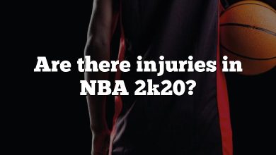 Are there injuries in NBA 2k20?