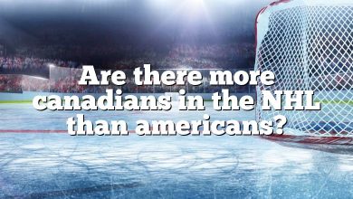 Are there more canadians in the NHL than americans?