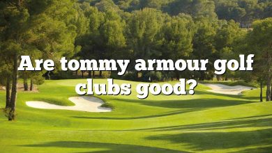 Are tommy armour golf clubs good?