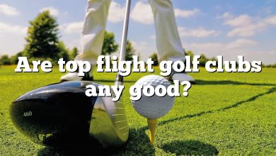 Are top flight golf clubs any good?
