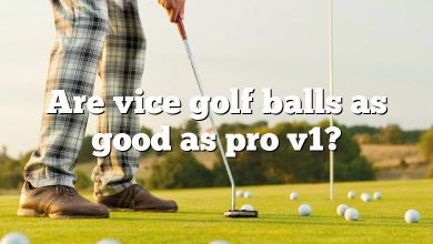 Are vice golf balls as good as pro v1?