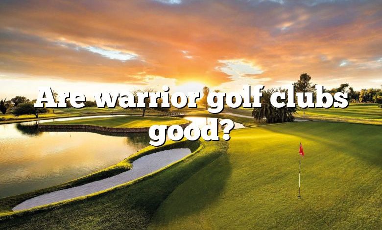 Are warrior golf clubs good?