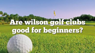 Are wilson golf clubs good for beginners?