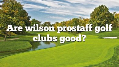 Are wilson prostaff golf clubs good?