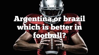 Argentina or brazil which is better in football?
