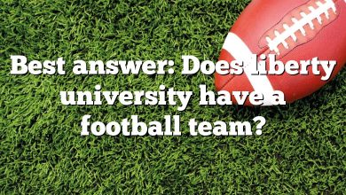Best answer: Does liberty university have a football team?