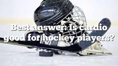 Best answer: Is cardio good for hockey players?