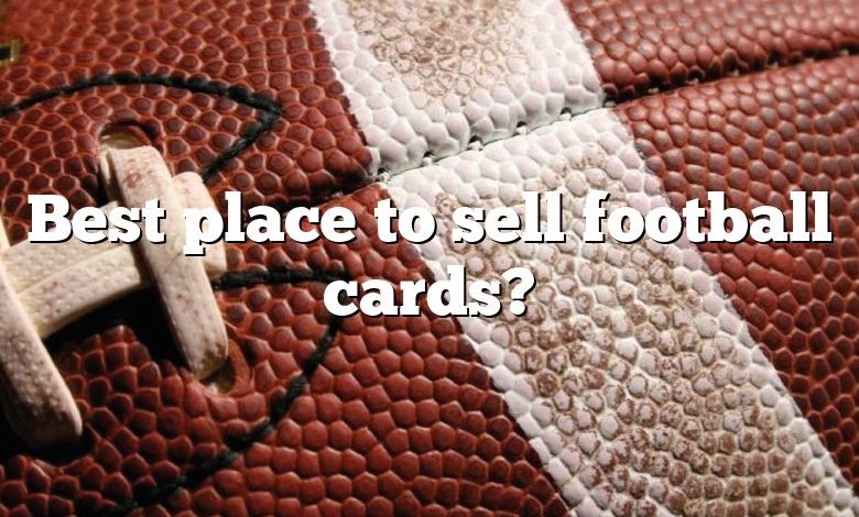 Best place to sell football cards?