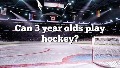 Can 3 year olds play hockey?