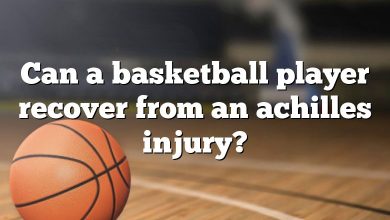 Can a basketball player recover from an achilles injury?